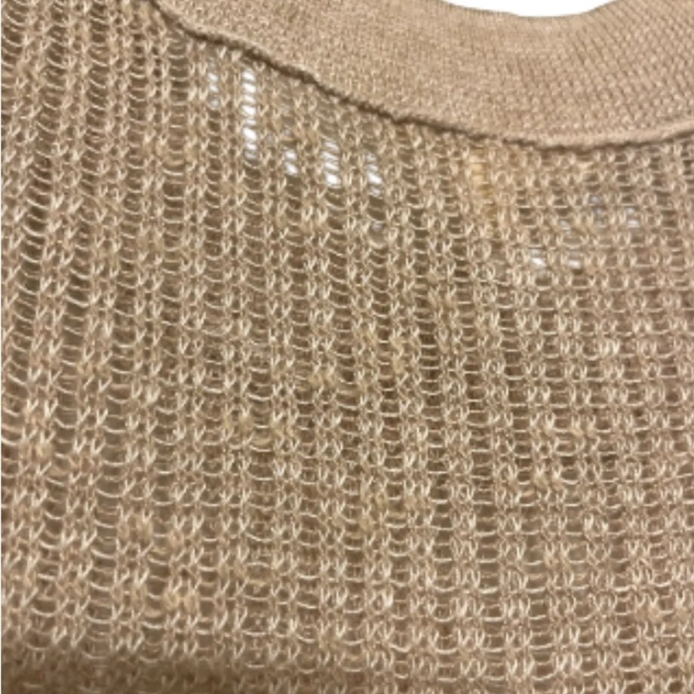 EILEEN FISHER Knit Tank Top In Oatmeal Colorway Medium - Picture 8 of 11